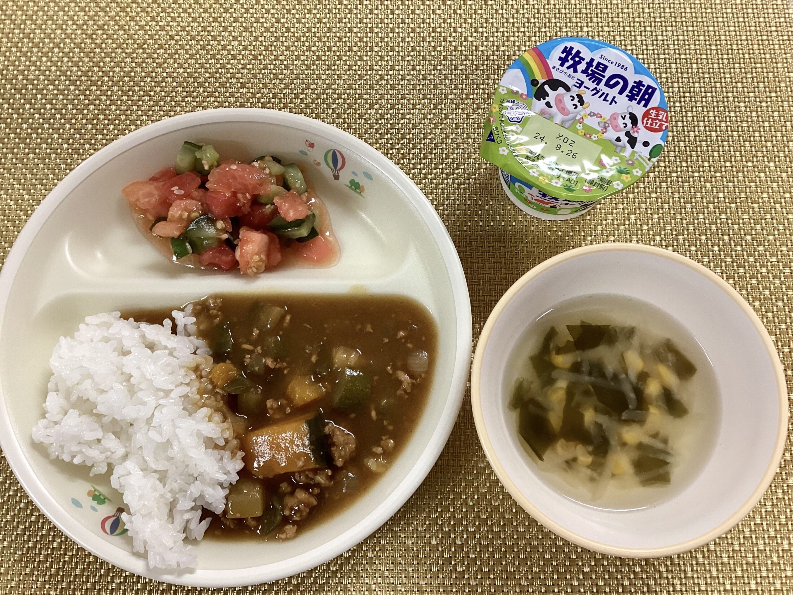 今日の給食【8月16日】