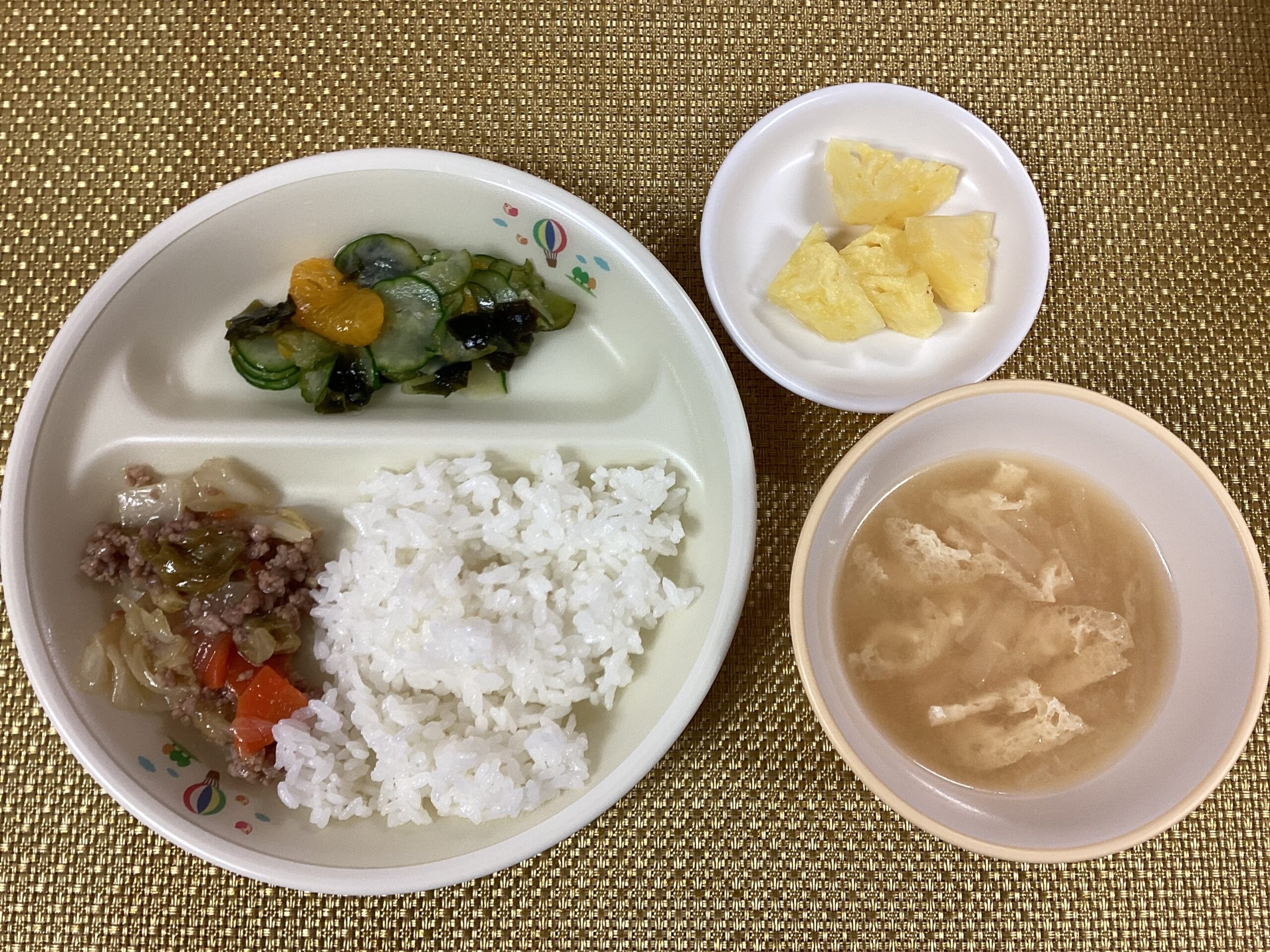 今日の給食【8月6日】