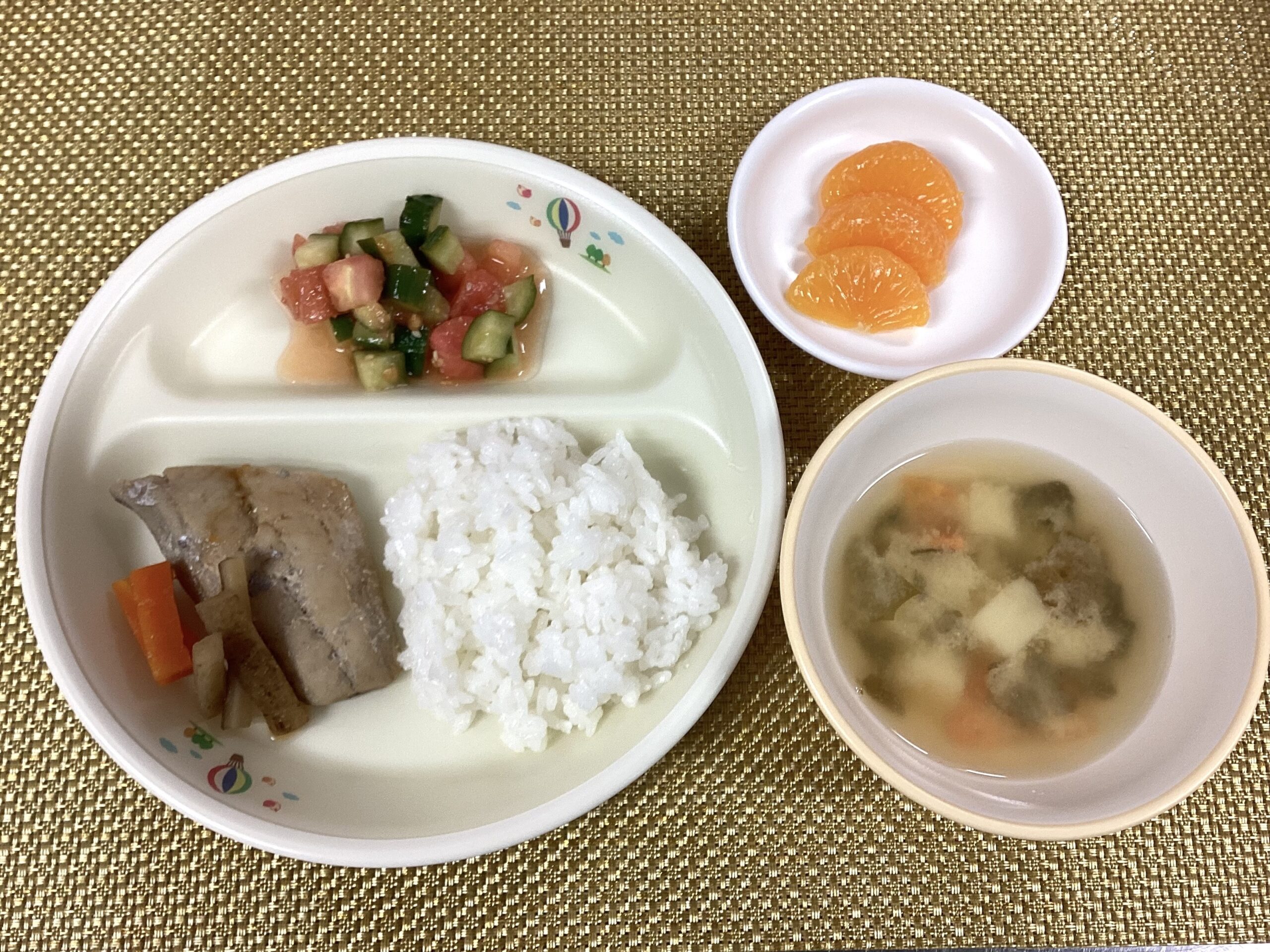 今日の給食【8月1日】