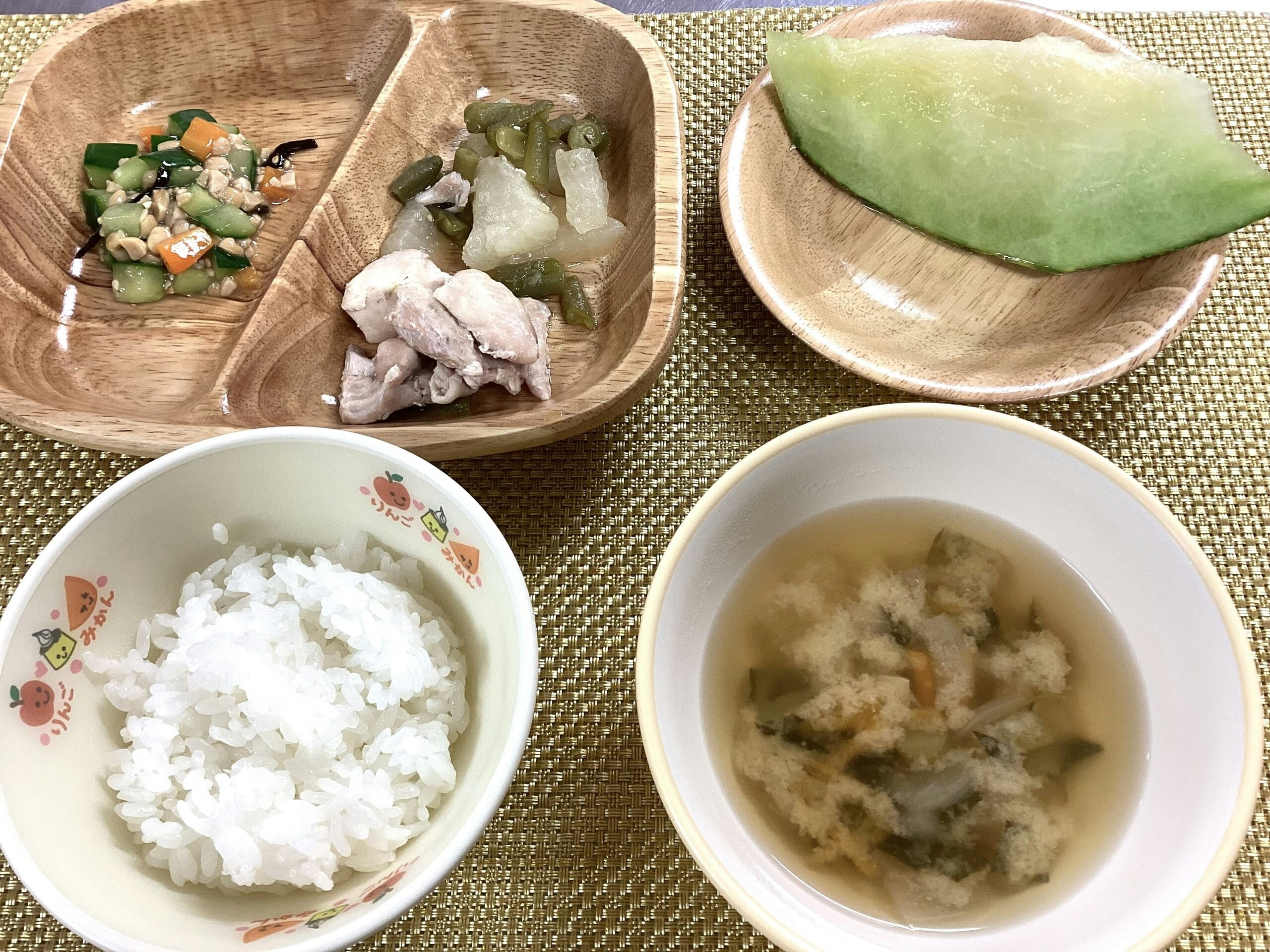 今日の給食【8月15日】